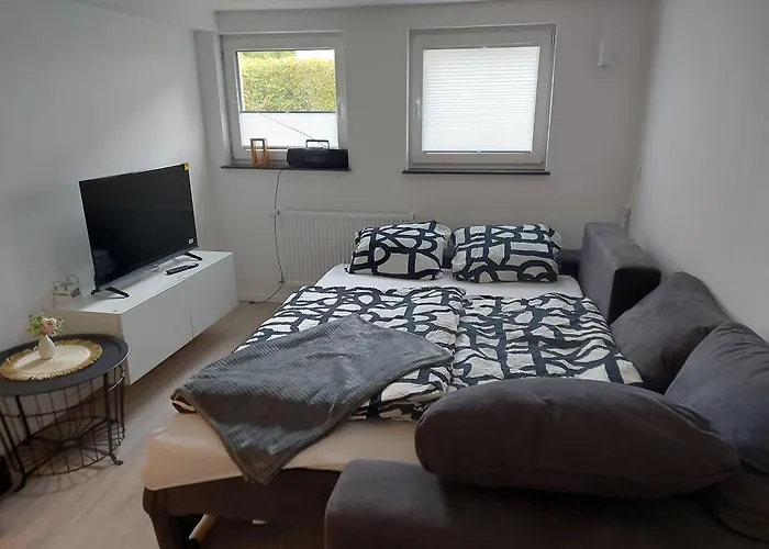 Ruhige, Zentrale Einliegerwohnung Im Kurpark 巴特赫尔斯费尔德