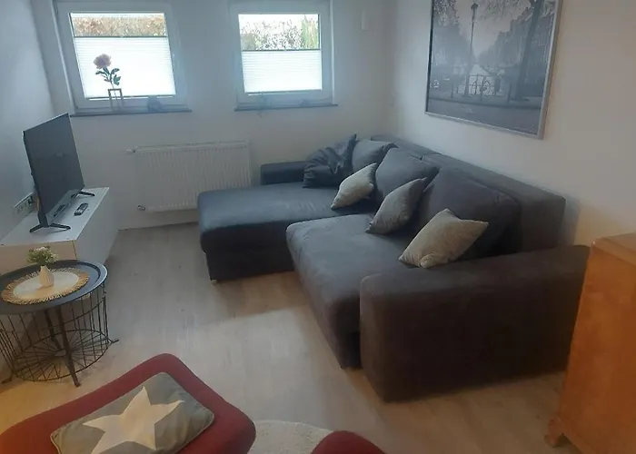 公寓 Ruhige, Zentrale Einliegerwohnung Im Kurpark